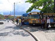 bus station in La Ceiba