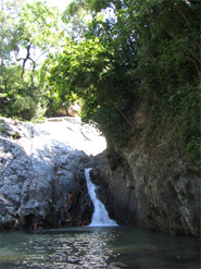 Honduras waterfall